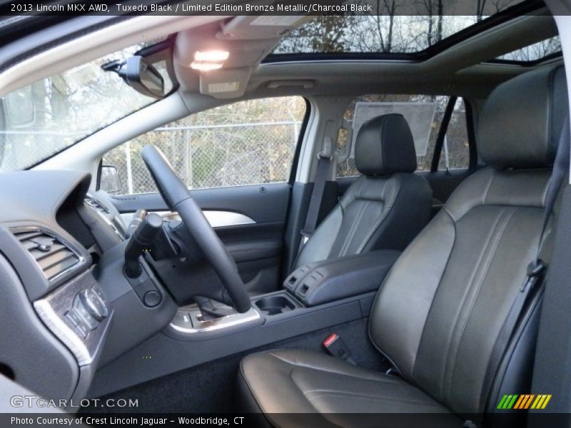 Tuxedo Black / Limited Edition Bronze Metallic/Charcoal Black 2013 Lincoln MKX AWD