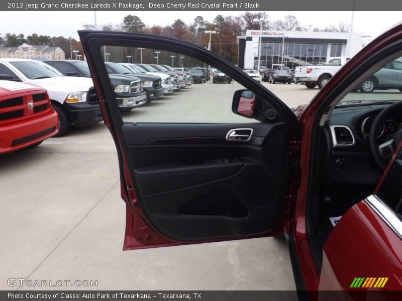 Deep Cherry Red Crystal Pearl / Black 2013 Jeep Grand Cherokee Laredo X Package