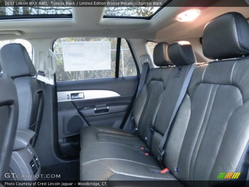 Tuxedo Black / Limited Edition Bronze Metallic/Charcoal Black 2013 Lincoln MKX AWD