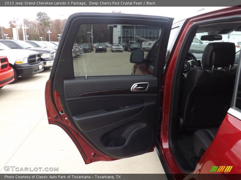 Deep Cherry Red Crystal Pearl / Black 2013 Jeep Grand Cherokee Laredo X Package