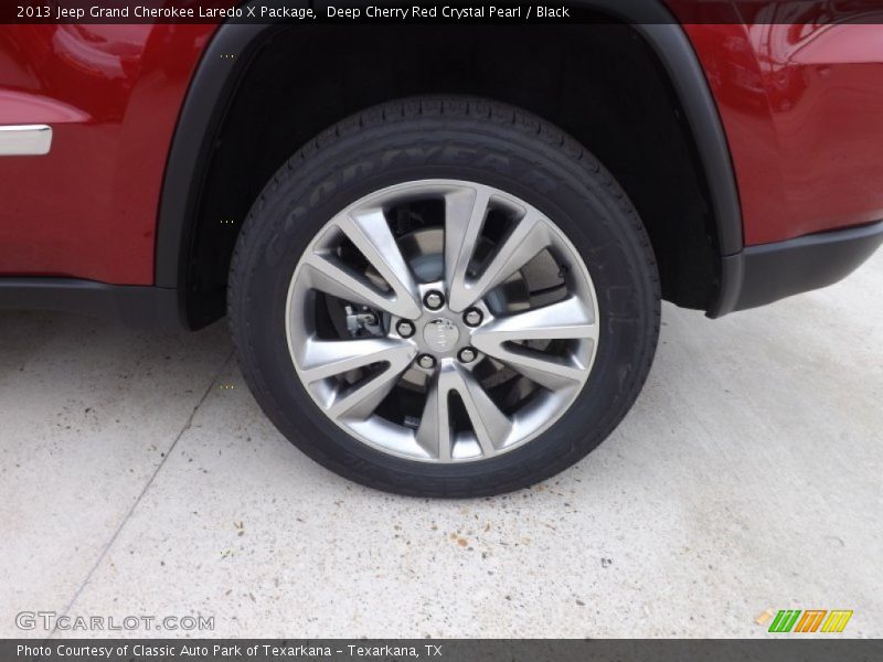 Deep Cherry Red Crystal Pearl / Black 2013 Jeep Grand Cherokee Laredo X Package