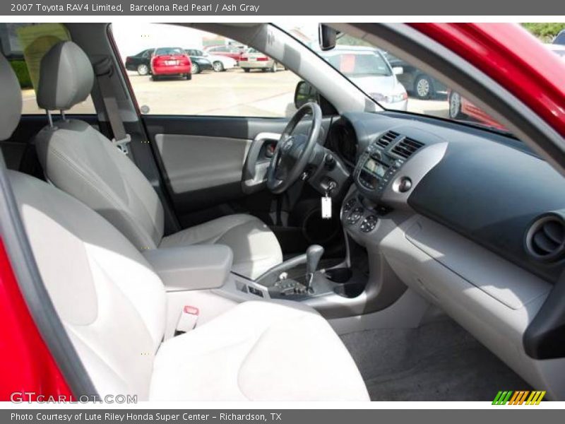 Barcelona Red Pearl / Ash Gray 2007 Toyota RAV4 Limited