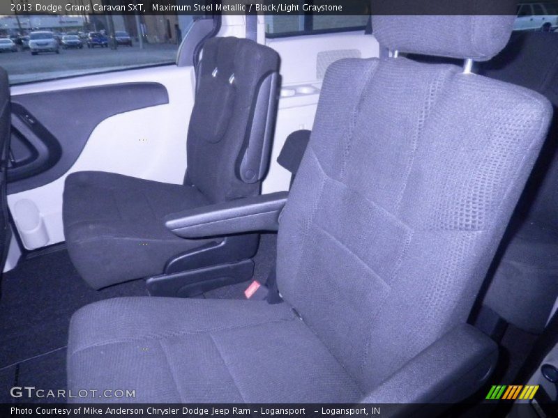 Maximum Steel Metallic / Black/Light Graystone 2013 Dodge Grand Caravan SXT