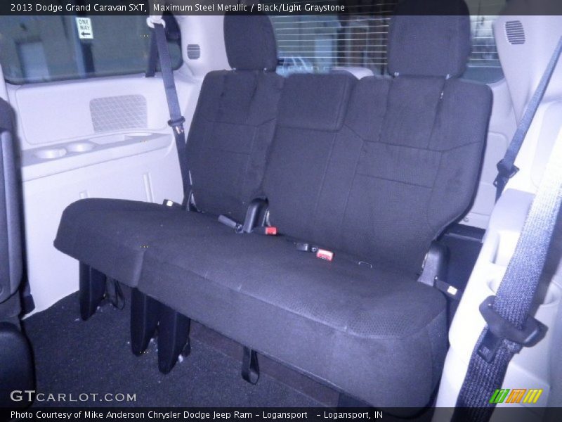 Maximum Steel Metallic / Black/Light Graystone 2013 Dodge Grand Caravan SXT
