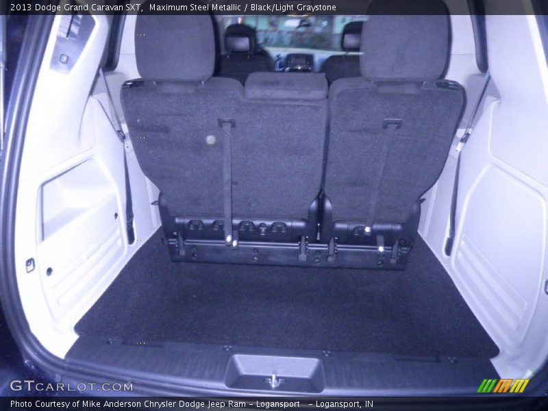 Maximum Steel Metallic / Black/Light Graystone 2013 Dodge Grand Caravan SXT