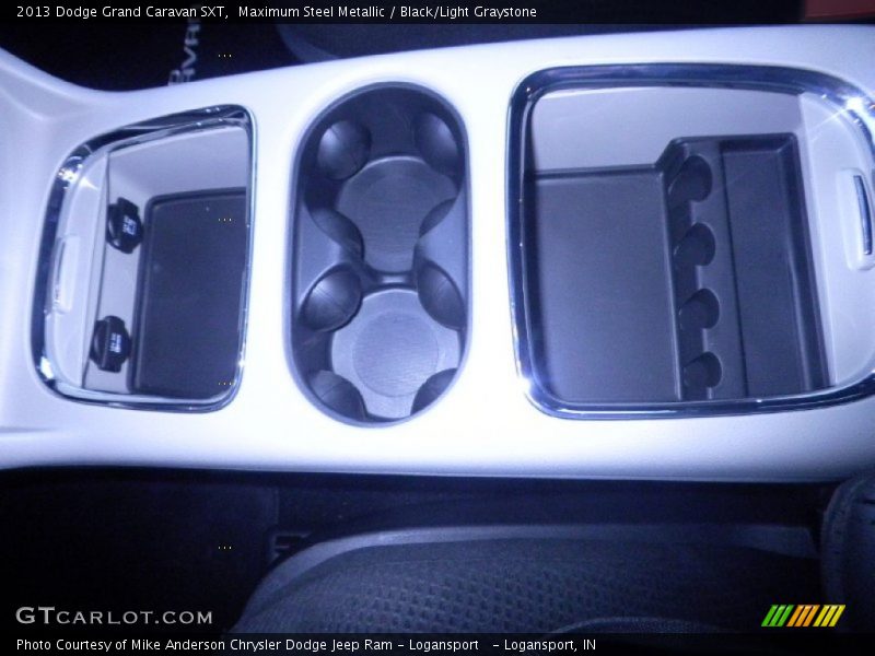 Maximum Steel Metallic / Black/Light Graystone 2013 Dodge Grand Caravan SXT