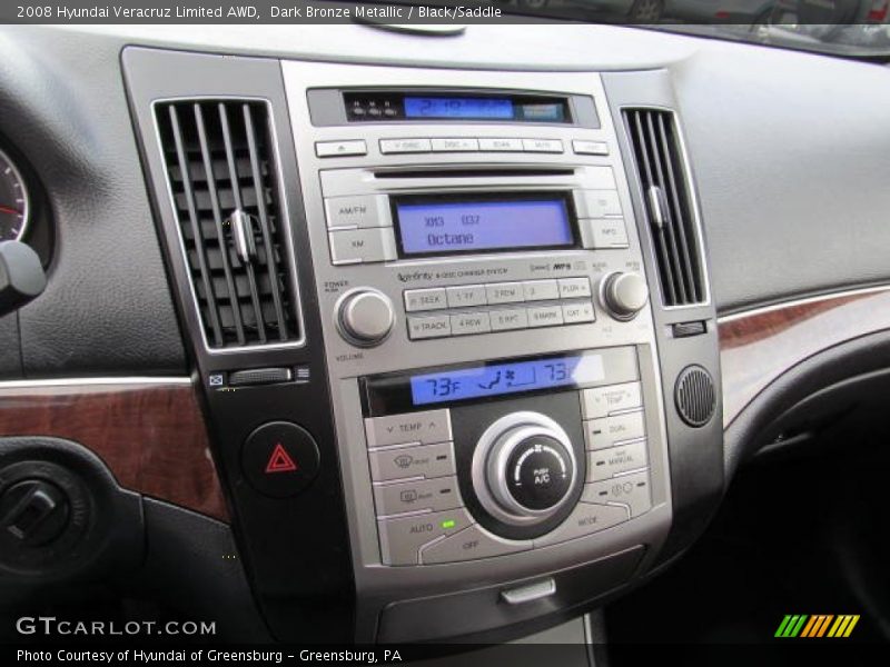 Dark Bronze Metallic / Black/Saddle 2008 Hyundai Veracruz Limited AWD