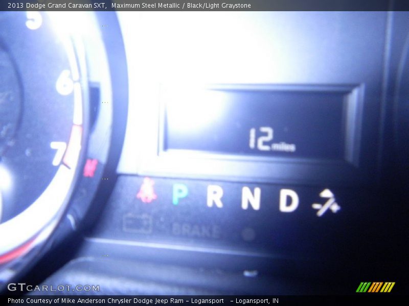 Maximum Steel Metallic / Black/Light Graystone 2013 Dodge Grand Caravan SXT