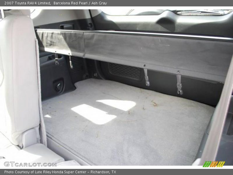 Barcelona Red Pearl / Ash Gray 2007 Toyota RAV4 Limited