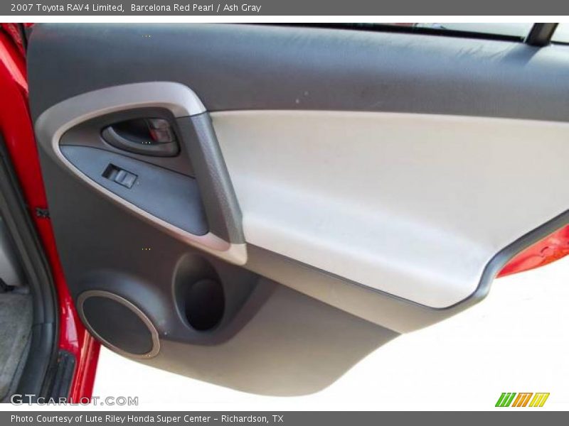 Barcelona Red Pearl / Ash Gray 2007 Toyota RAV4 Limited