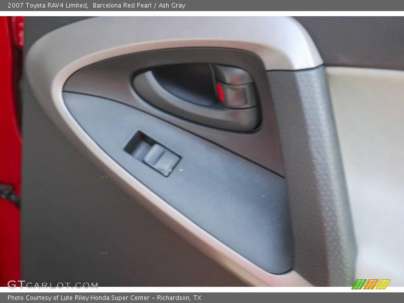 Barcelona Red Pearl / Ash Gray 2007 Toyota RAV4 Limited