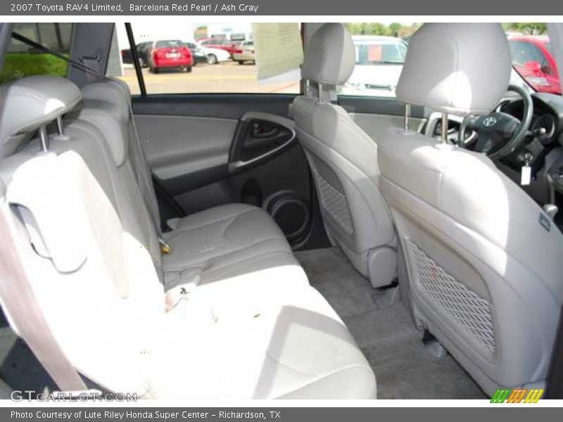 Barcelona Red Pearl / Ash Gray 2007 Toyota RAV4 Limited