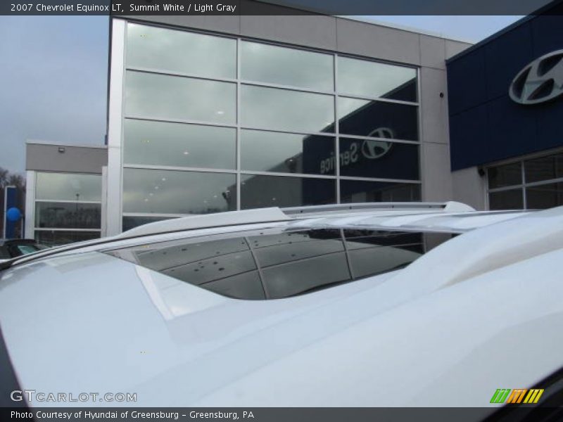 Summit White / Light Gray 2007 Chevrolet Equinox LT