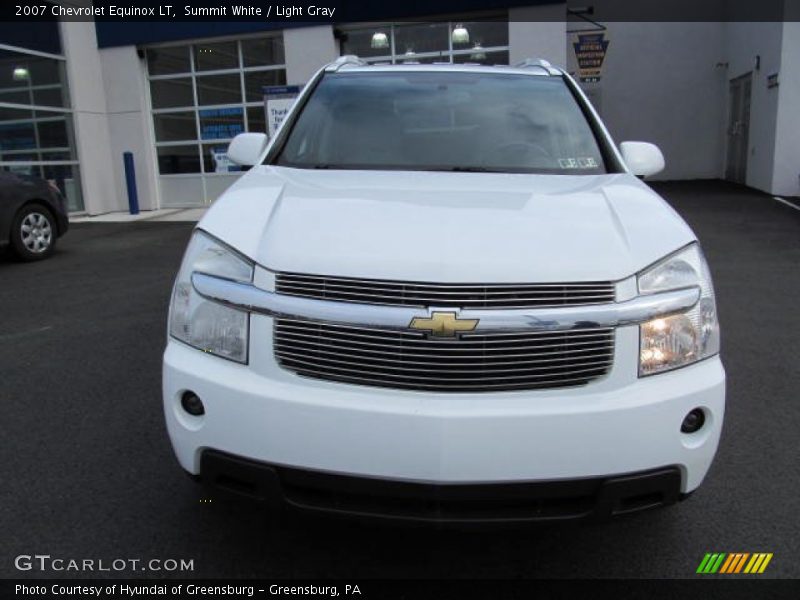 Summit White / Light Gray 2007 Chevrolet Equinox LT