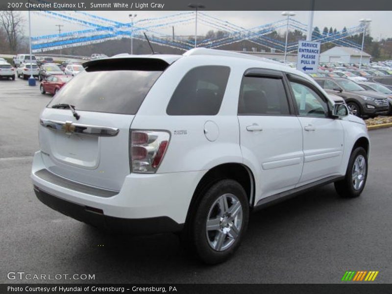 Summit White / Light Gray 2007 Chevrolet Equinox LT