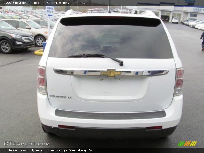 Summit White / Light Gray 2007 Chevrolet Equinox LT