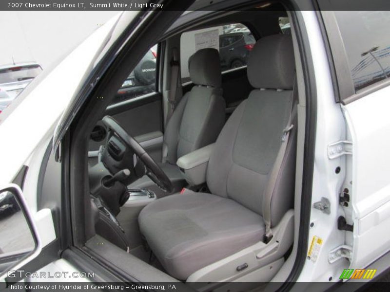 Summit White / Light Gray 2007 Chevrolet Equinox LT