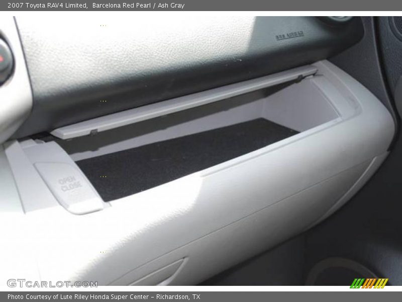 Barcelona Red Pearl / Ash Gray 2007 Toyota RAV4 Limited