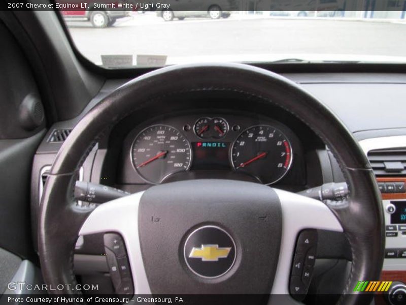Summit White / Light Gray 2007 Chevrolet Equinox LT
