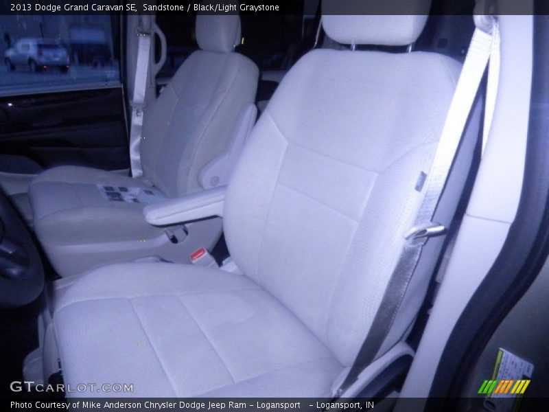 Sandstone / Black/Light Graystone 2013 Dodge Grand Caravan SE