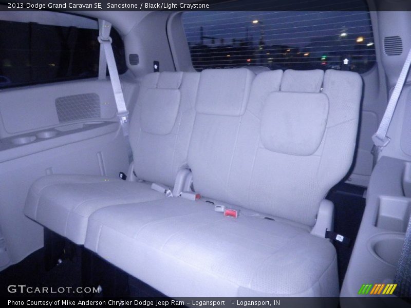 Sandstone / Black/Light Graystone 2013 Dodge Grand Caravan SE