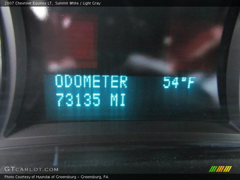 Summit White / Light Gray 2007 Chevrolet Equinox LT
