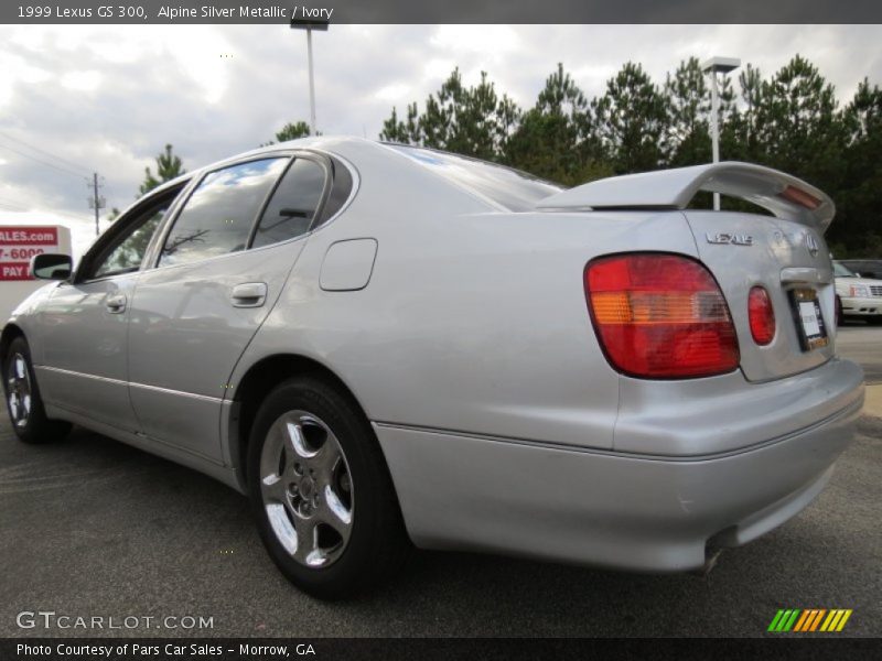 Alpine Silver Metallic / Ivory 1999 Lexus GS 300