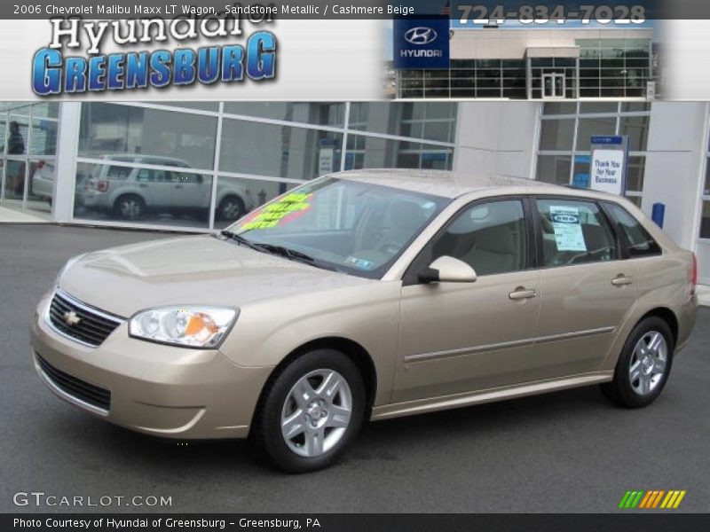 Sandstone Metallic / Cashmere Beige 2006 Chevrolet Malibu Maxx LT Wagon