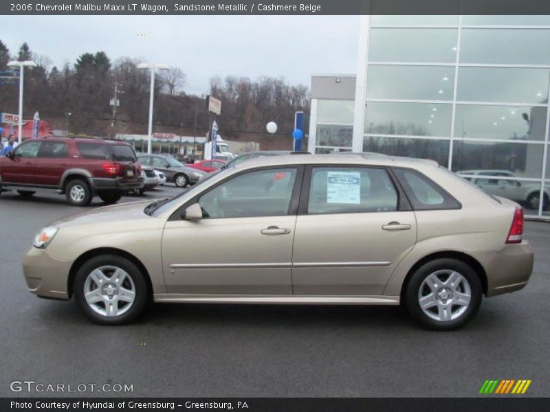Sandstone Metallic / Cashmere Beige 2006 Chevrolet Malibu Maxx LT Wagon