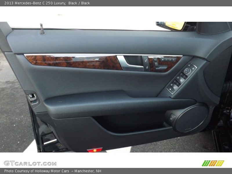 Black / Black 2013 Mercedes-Benz C 250 Luxury
