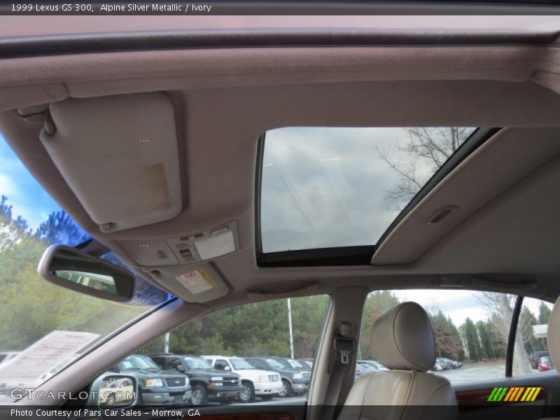 Alpine Silver Metallic / Ivory 1999 Lexus GS 300