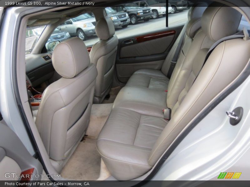 Alpine Silver Metallic / Ivory 1999 Lexus GS 300