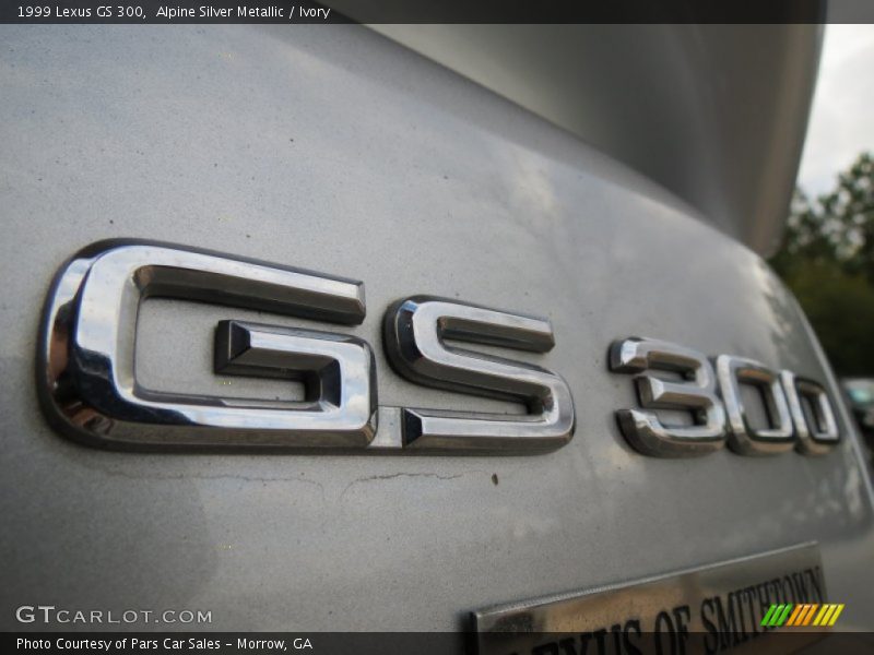Alpine Silver Metallic / Ivory 1999 Lexus GS 300