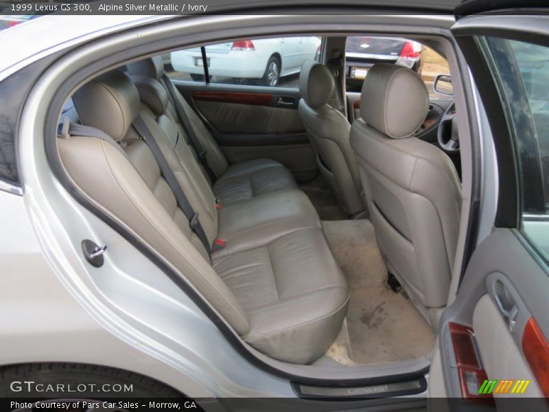Alpine Silver Metallic / Ivory 1999 Lexus GS 300