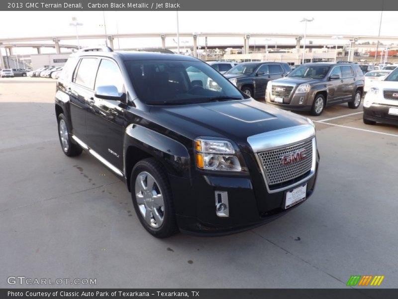 Carbon Black Metallic / Jet Black 2013 GMC Terrain Denali