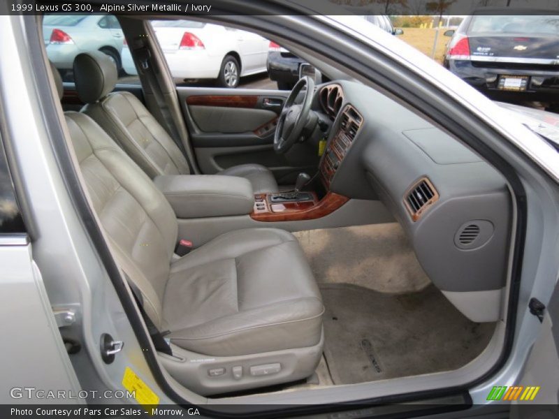Alpine Silver Metallic / Ivory 1999 Lexus GS 300