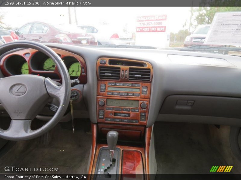 Alpine Silver Metallic / Ivory 1999 Lexus GS 300