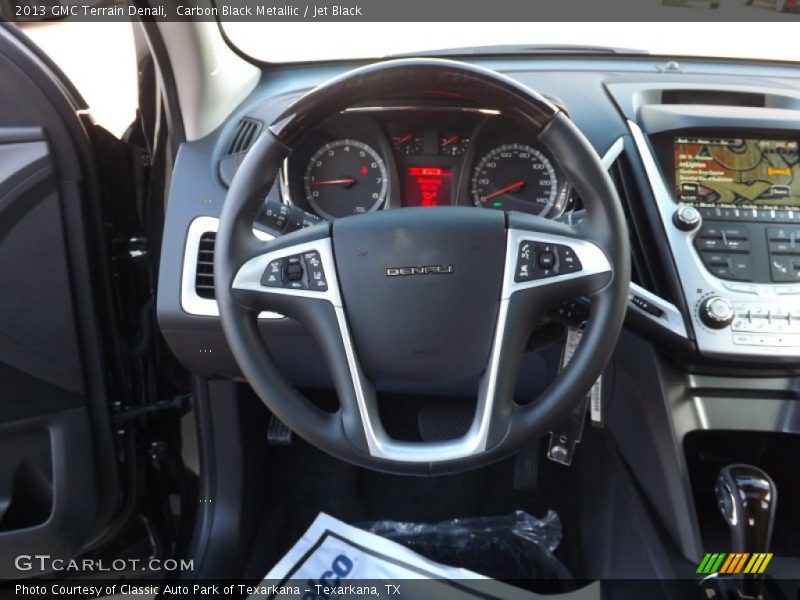 Carbon Black Metallic / Jet Black 2013 GMC Terrain Denali