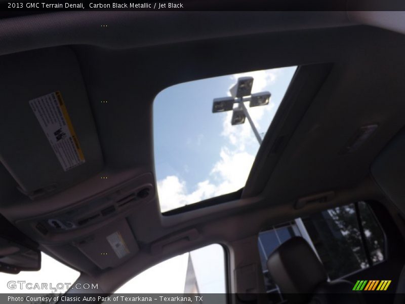 Carbon Black Metallic / Jet Black 2013 GMC Terrain Denali