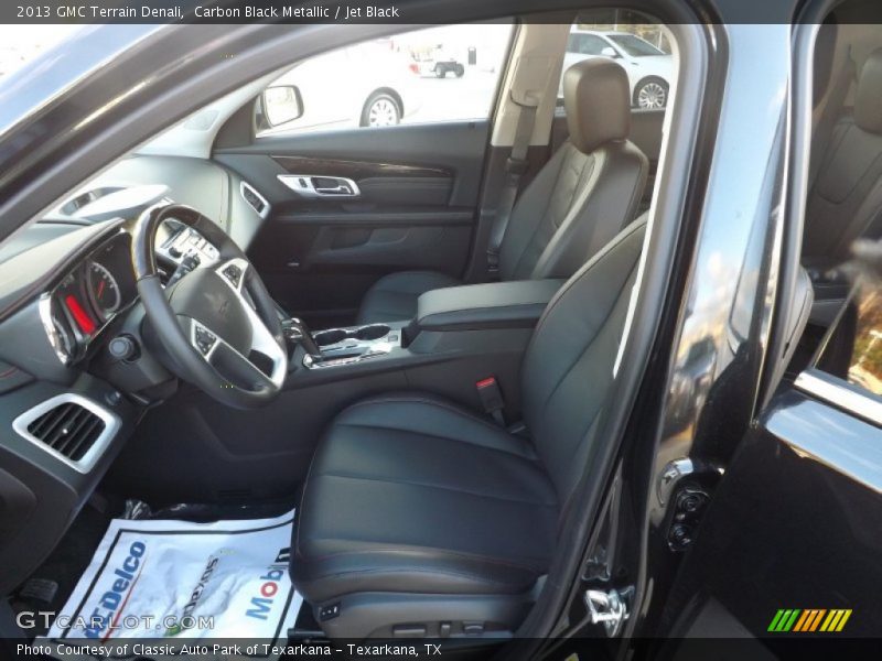 Carbon Black Metallic / Jet Black 2013 GMC Terrain Denali
