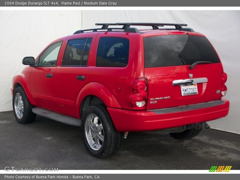 Flame Red / Medium Slate Gray 2004 Dodge Durango SLT 4x4