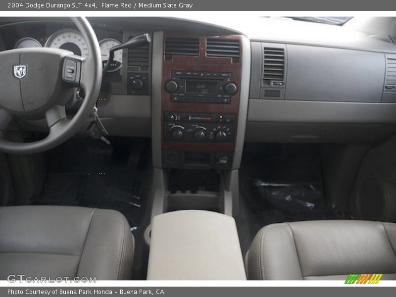 Flame Red / Medium Slate Gray 2004 Dodge Durango SLT 4x4
