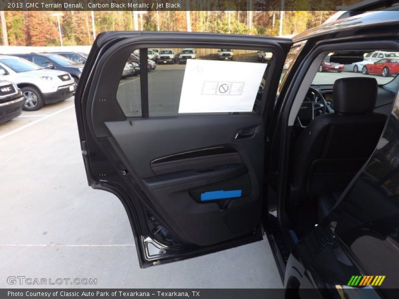 Carbon Black Metallic / Jet Black 2013 GMC Terrain Denali