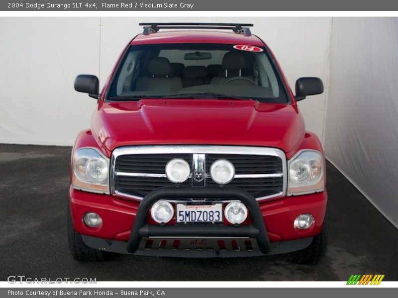 Flame Red / Medium Slate Gray 2004 Dodge Durango SLT 4x4