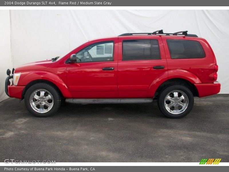 Flame Red / Medium Slate Gray 2004 Dodge Durango SLT 4x4