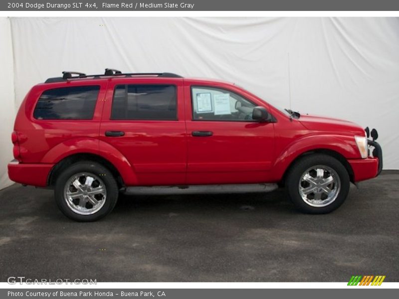 Flame Red / Medium Slate Gray 2004 Dodge Durango SLT 4x4