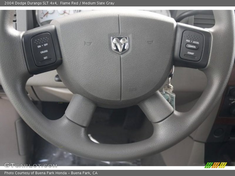 Flame Red / Medium Slate Gray 2004 Dodge Durango SLT 4x4