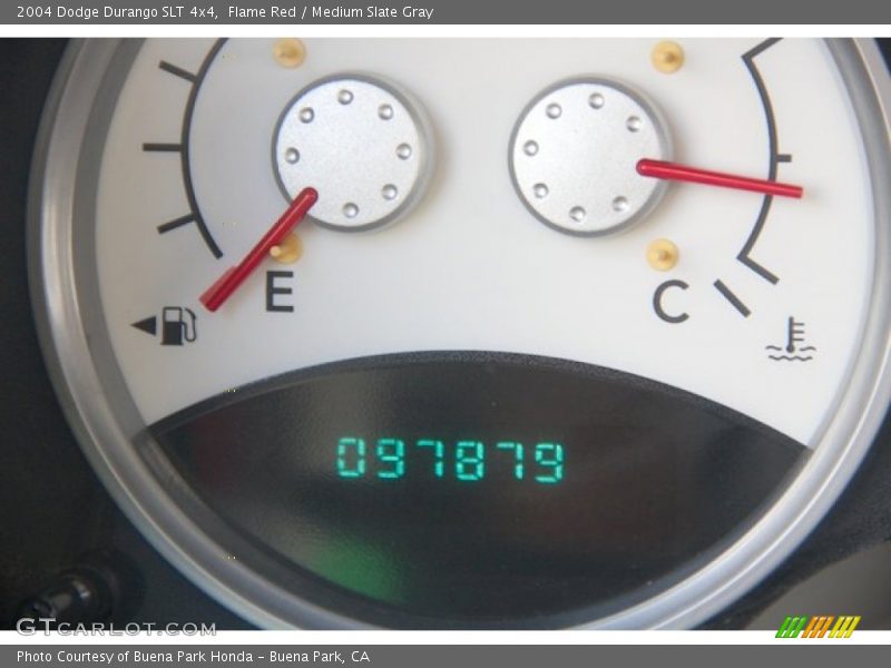 Flame Red / Medium Slate Gray 2004 Dodge Durango SLT 4x4