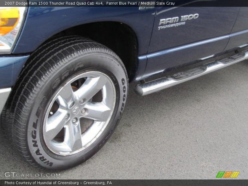 Patriot Blue Pearl / Medium Slate Gray 2007 Dodge Ram 1500 Thunder Road Quad Cab 4x4