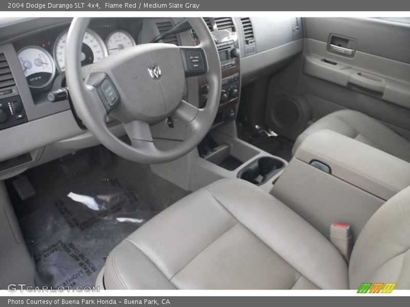 Flame Red / Medium Slate Gray 2004 Dodge Durango SLT 4x4